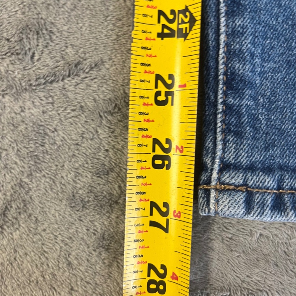 Old Navy O.G. Straight Jeans Womens 12 Blue High Rise Secret Slim Pockets - Picture 6 of 6